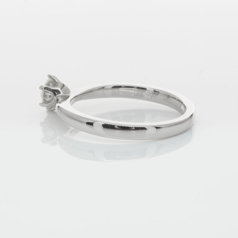 18ct White Gold .53ct Diamond Nova Ring-Ring-Walker & Hall