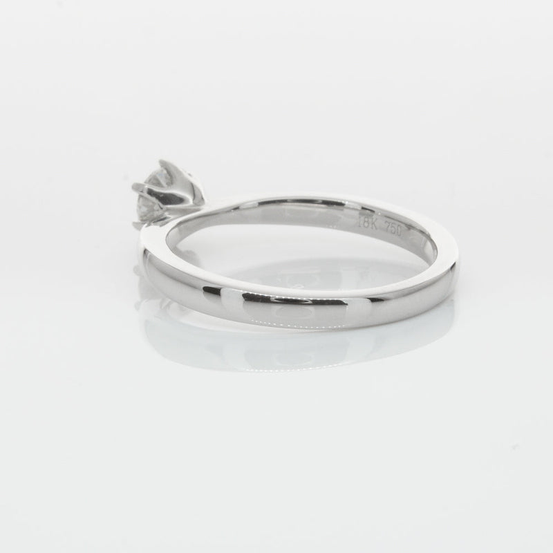 18ct White Gold .53ct Diamond Nova Ring-Ring-Walker & Hall
