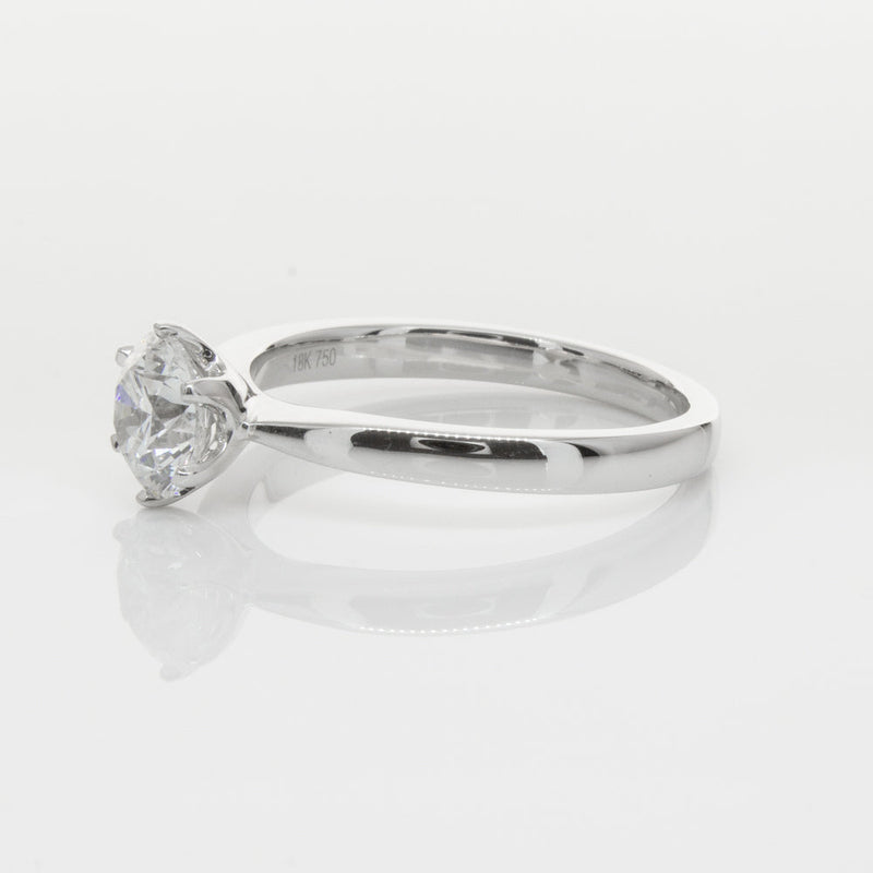 18ct White Gold 1.01ct Diamond Nova Ring-Ring-Walker & Hall