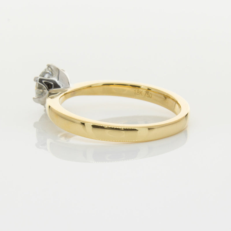 18ct Yellow Gold 1.00ct Diamond Nova Ring-Ring-Walker & Hall