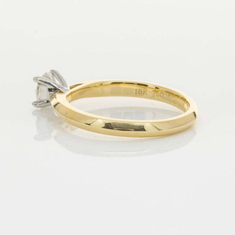 18ct Yellow Gold .50ct Diamond Venetian Ring-Ring-Walker & Hall