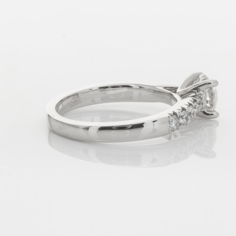 18ct White Gold 1.00ct Diamond Phoenix Ring-Ring-Walker & Hall