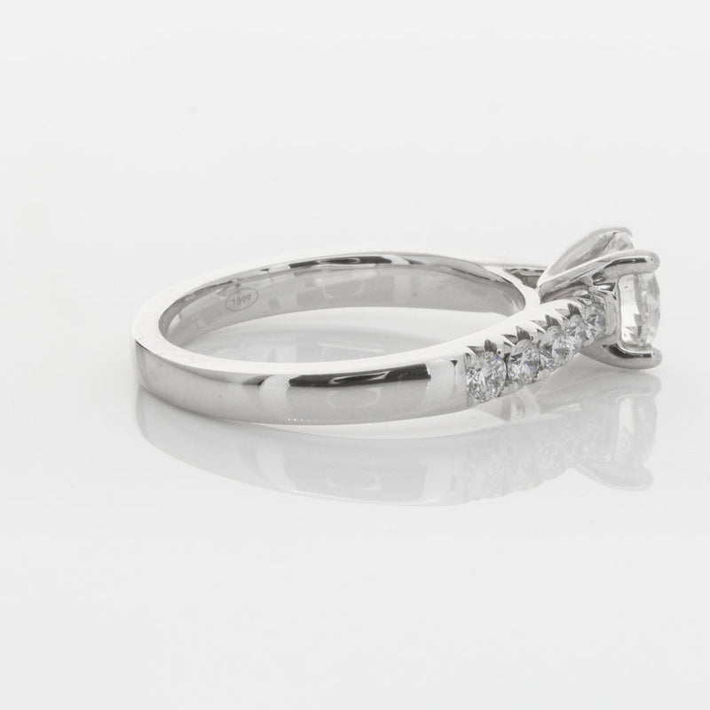 18ct White Gold 1.00ct Diamond Phoenix Ring-Ring-Walker & Hall