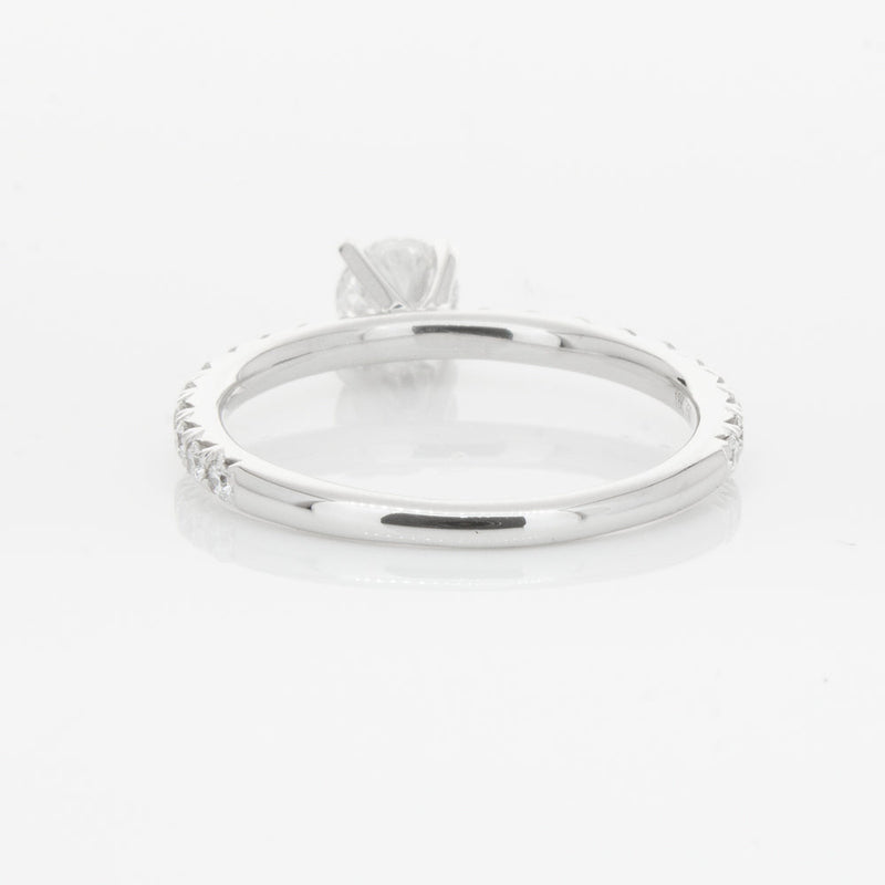 18ct White Gold .51ct Diamond Comet Ring-Ring-Walker & Hall