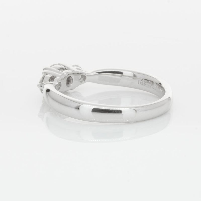 18ct White Gold .40ct Diamond Elysian Ring-Ring-Walker & Hall