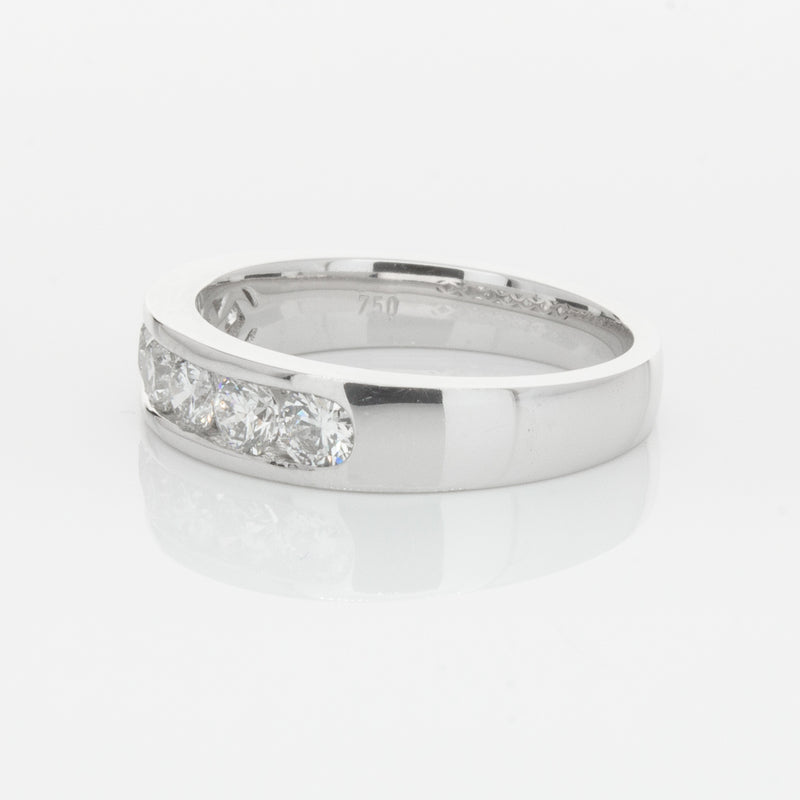 18ct White Gold 1.00ct Diamond Tigris Ring-Ring-Walker & Hall