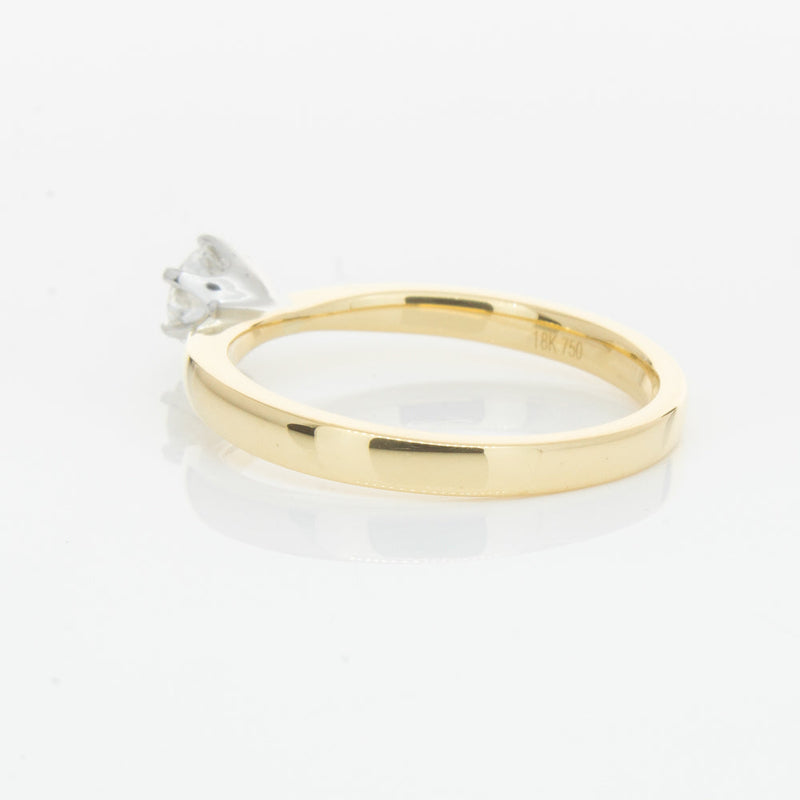 18ct Yellow Gold .40ct Diamond Nova Ring-Ring-Walker & Hall
