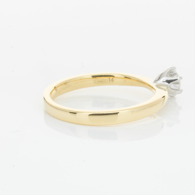 18ct Yellow Gold .40ct Diamond Nova Ring-Ring-Walker & Hall
