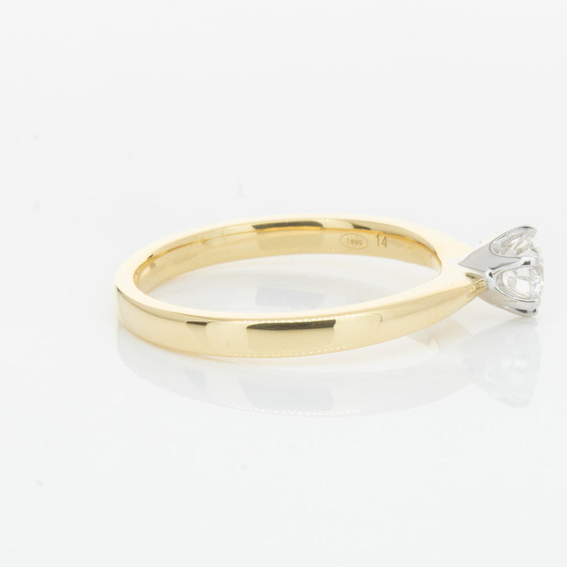 18ct Yellow Gold .40ct Diamond Nova Ring-Ring-Walker & Hall