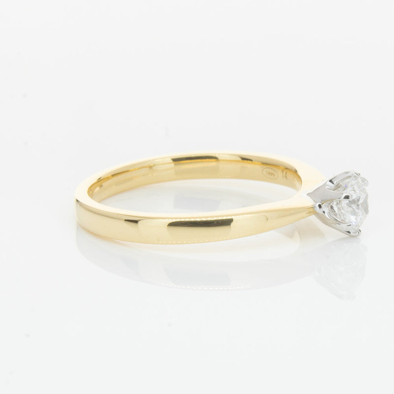 18ct Yellow Gold .40ct Diamond Nova Ring-Ring-Walker & Hall
