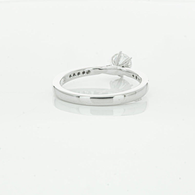 18ct White Gold .50ct Diamond Zenith Ring-Ring-Walker & Hall