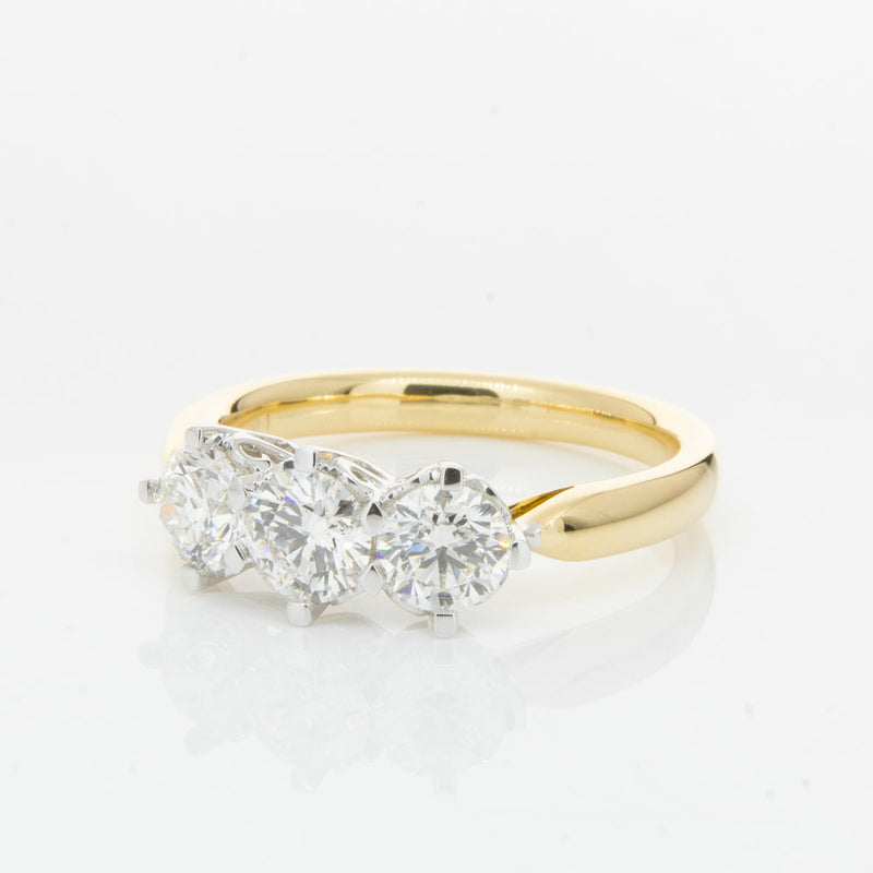 18ct Yellow Gold 1.26ct Diamond Coronado Ring-Ring-Walker & Hall