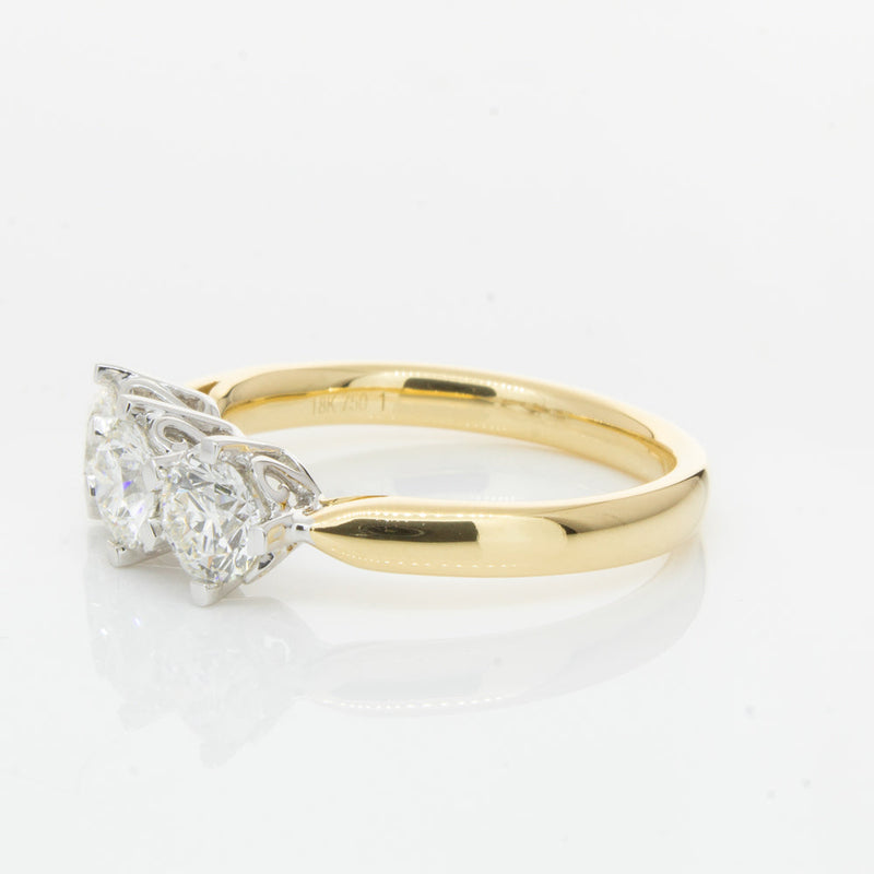 18ct Yellow Gold 1.26ct Diamond Coronado Ring-Ring-Walker & Hall