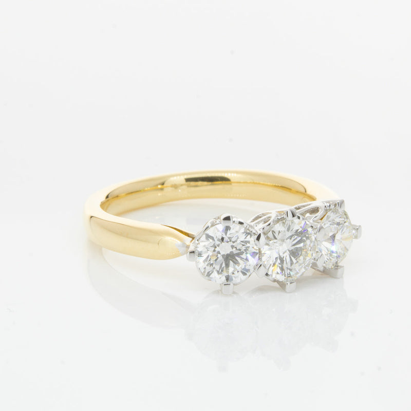 18ct Yellow Gold 1.26ct Diamond Coronado Ring-Ring-Walker & Hall