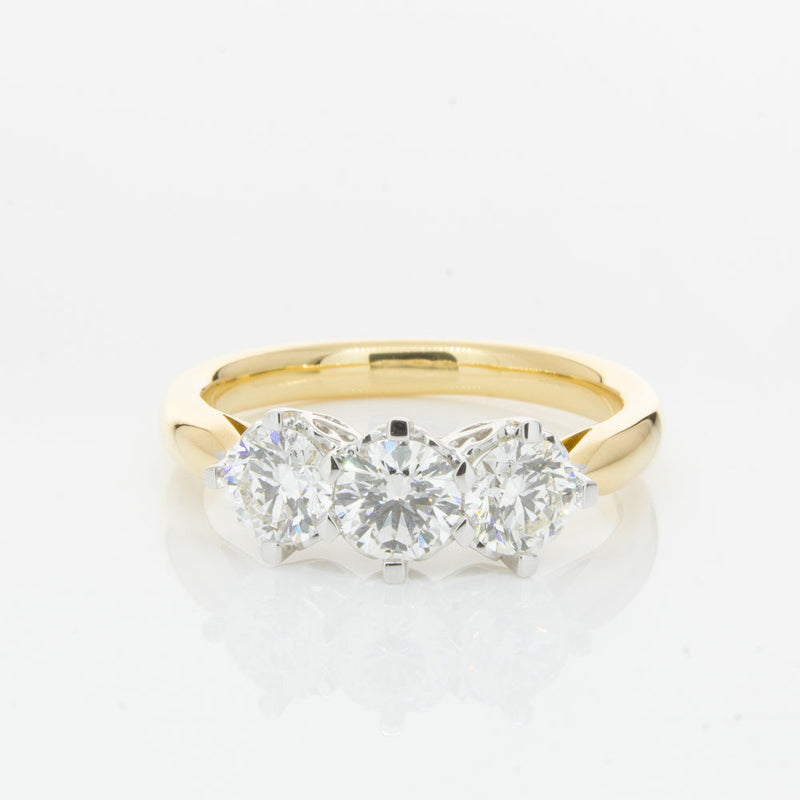 18ct Yellow Gold 1.26ct Diamond Coronado Ring-Ring-Walker & Hall