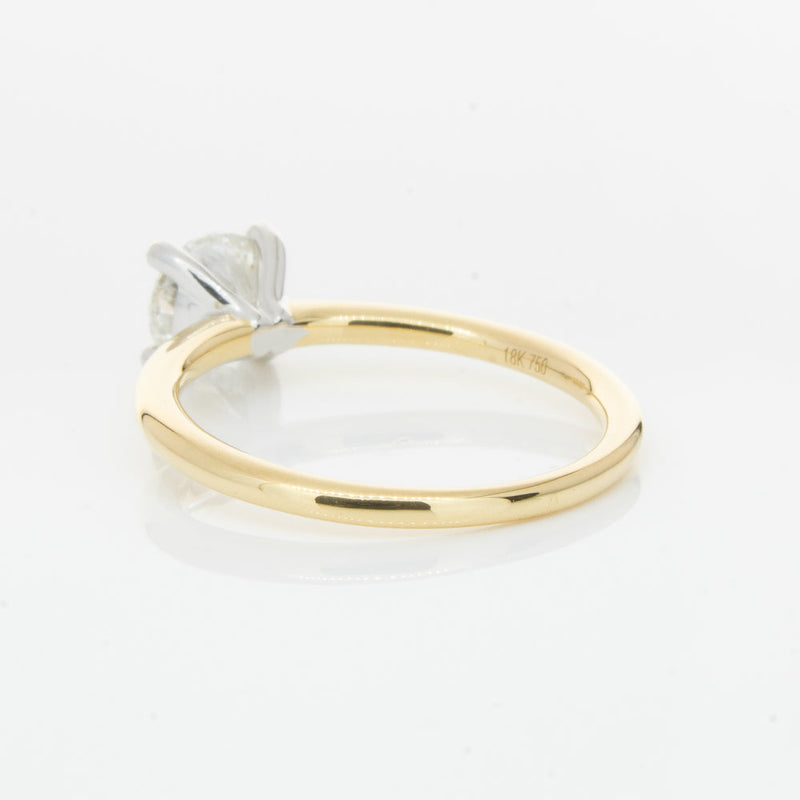 18ct Yellow Gold 1.00ct Diamond Melba Ring-Ring-Walker & Hall