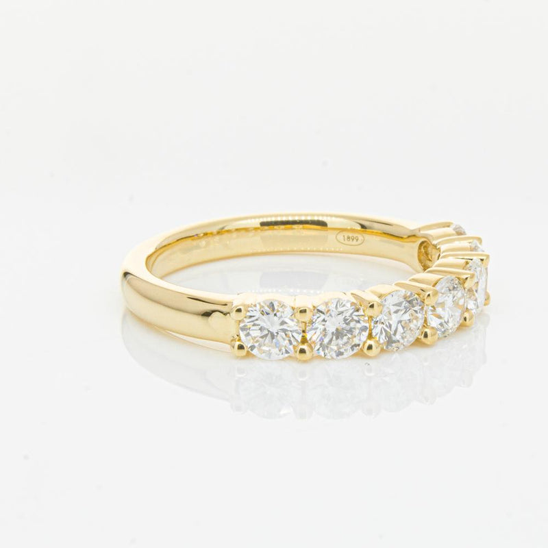 18ct Yellow Gold 1.32ct Diamond Panorama Ring-Ring-Walker & Hall