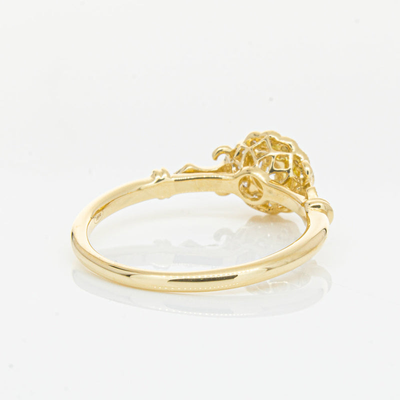 18ct Yellow Gold .30ct Diamond Versailles Ring-Ring-Walker & Hall