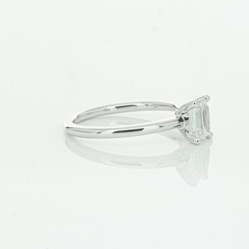 18ct White Gold .70ct Diamond Melba Ring-Ring-Walker & Hall