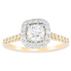 18ct Yellow Gold .50ct Diamond Manhattan Ring-Ring-Walker & Hall