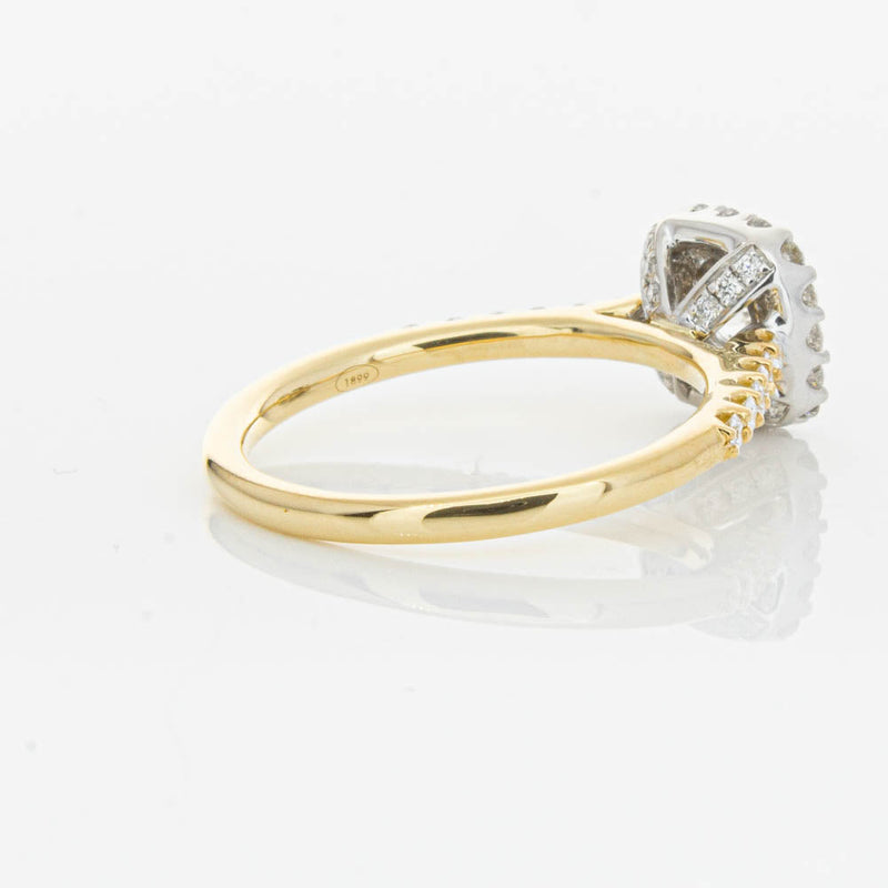 18ct Yellow Gold .50ct Diamond Manhattan Ring-Ring-Walker & Hall