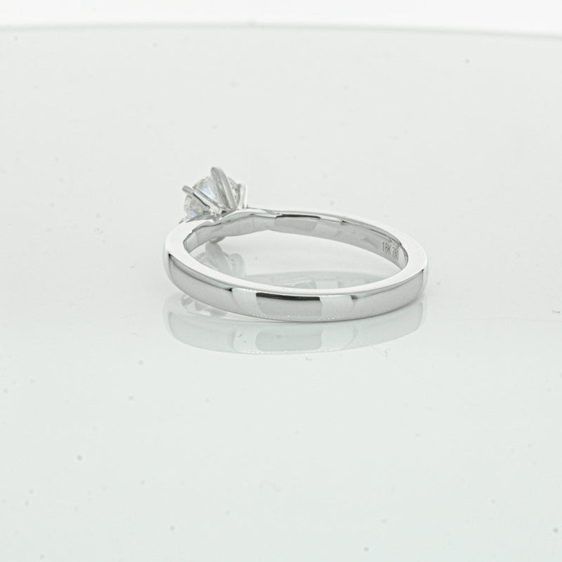 18ct White Gold .50ct Diamond Capri Ring-Ring-Walker & Hall