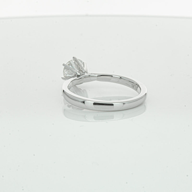 18ct White Gold 1.00ct Diamond Capri Ring-Ring-Walker & Hall