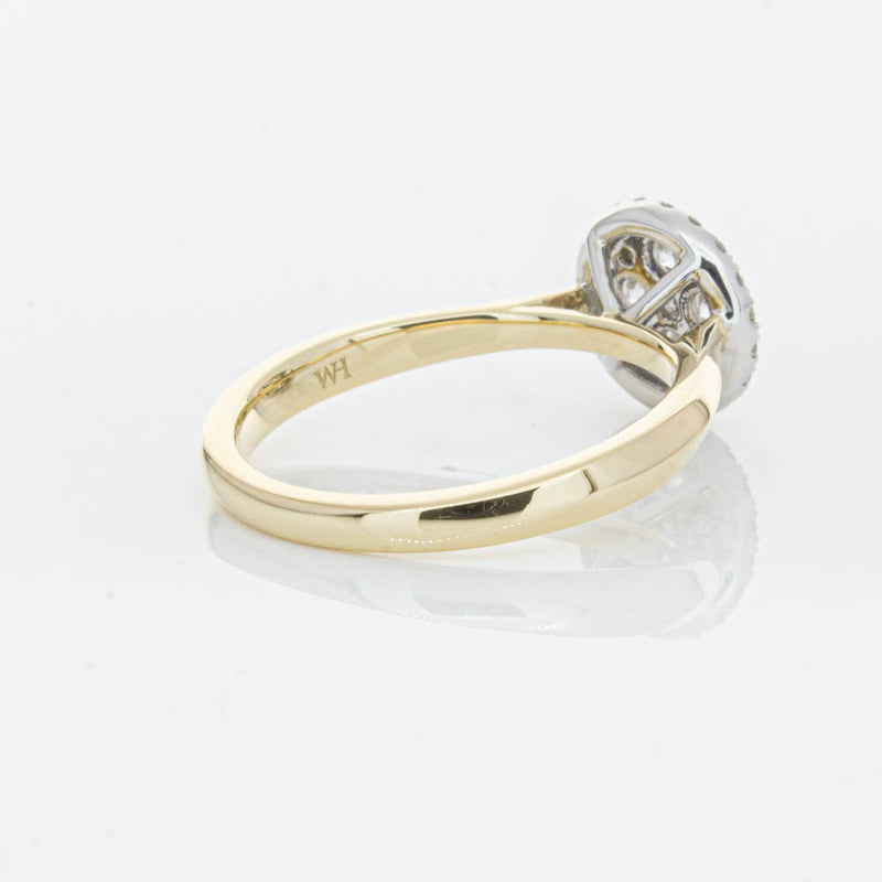14ct Yellow Gold Diamond Saturn Ring-Ring-Walker & Hall