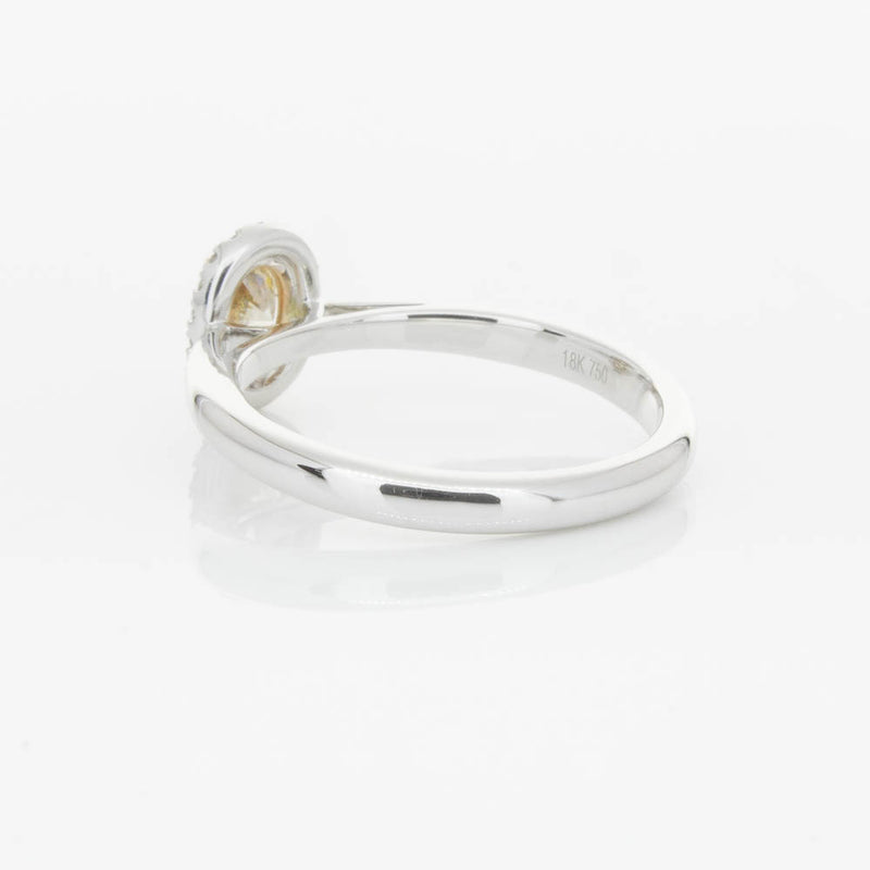 18ct White Gold .51ct Mocha Diamond Nina Ring-Ring-Walker & Hall