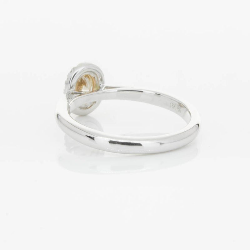 18ct White Gold .51ct Mocha Diamond Nina Ring-Ring-Walker & Hall
