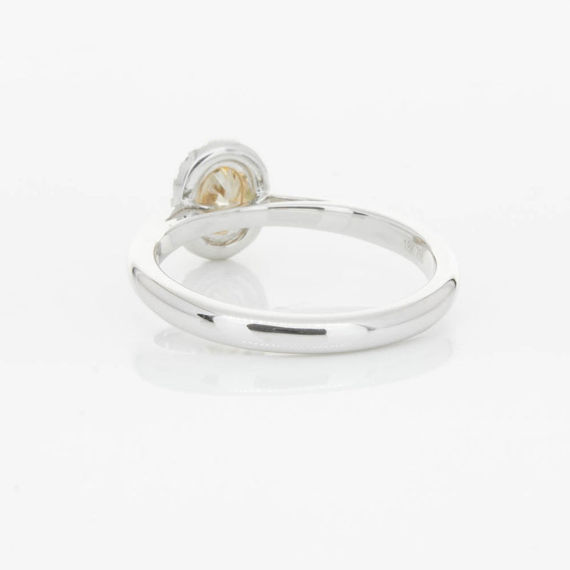 18ct White Gold .51ct Mocha Diamond Nina Ring-Ring-Walker & Hall