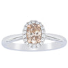 18ct White Gold .51ct Mocha Diamond Nina Ring-Ring-Walker & Hall