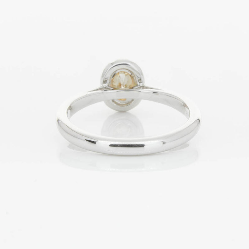 18ct White Gold .51ct Mocha Diamond Nina Ring-Ring-Walker & Hall
