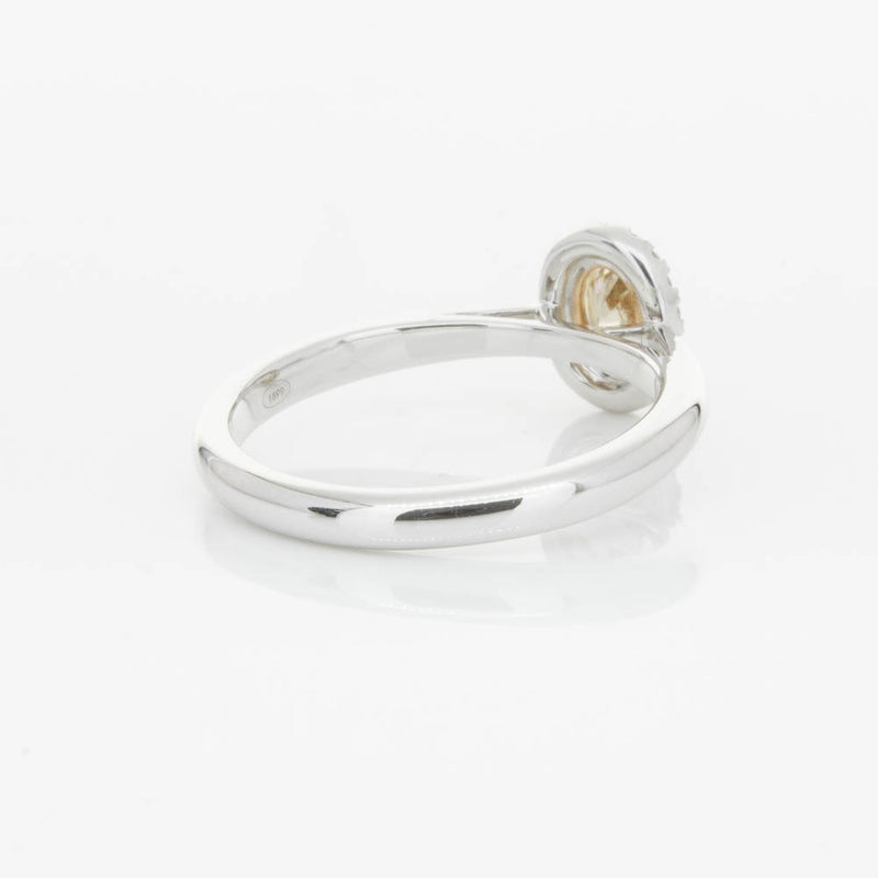 18ct White Gold .51ct Mocha Diamond Nina Ring-Ring-Walker & Hall