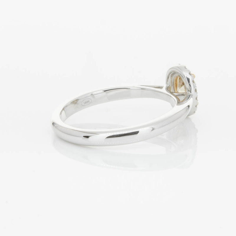 18ct White Gold .51ct Mocha Diamond Nina Ring-Ring-Walker & Hall