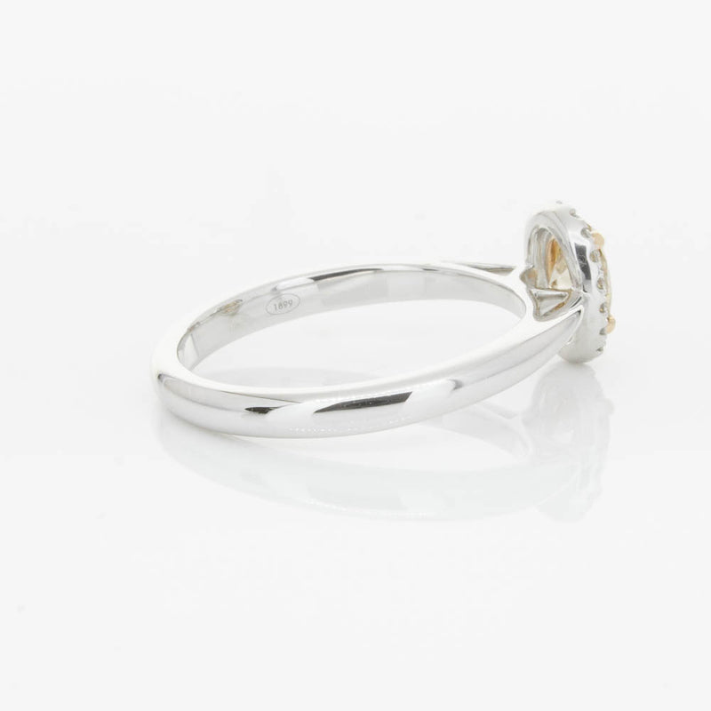 18ct White Gold .51ct Mocha Diamond Nina Ring-Ring-Walker & Hall