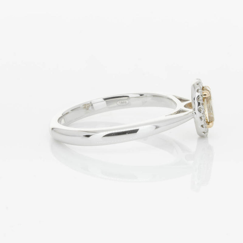 18ct White Gold .51ct Mocha Diamond Nina Ring-Ring-Walker & Hall