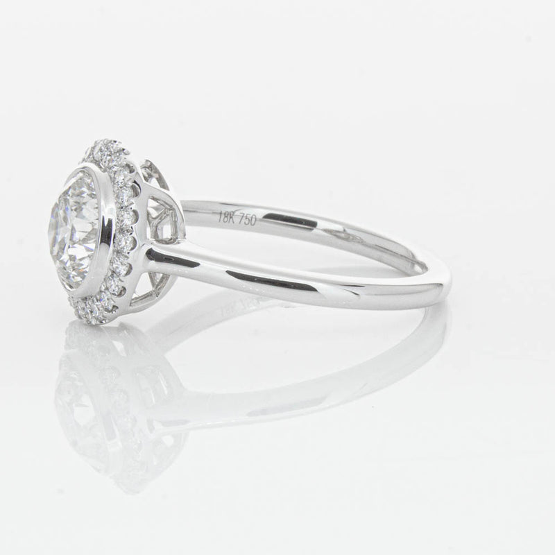 18ct White Gold 1.30ct Diamond Isla Ring-Ring-Walker & Hall
