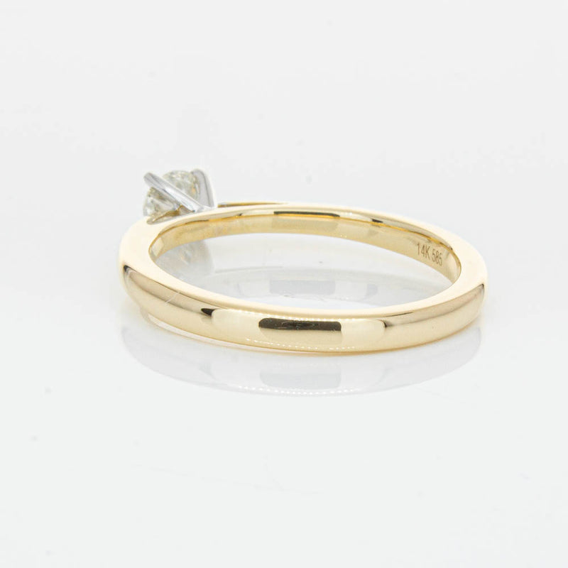 14ct Yellow Gold .30ct Diamond Luna Ring-Ring-Walker & Hall