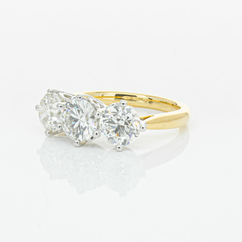 18ct Yellow Gold 3.00ct Diamond Coronado Ring-Ring-Walker & Hall