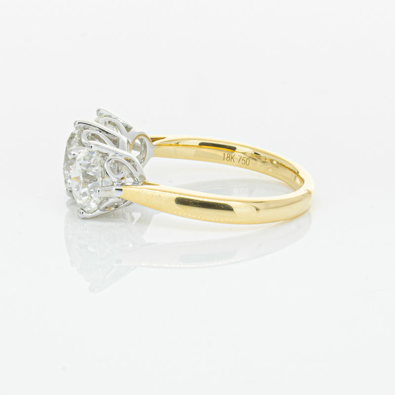 18ct Yellow Gold 3.00ct Diamond Coronado Ring-Ring-Walker & Hall