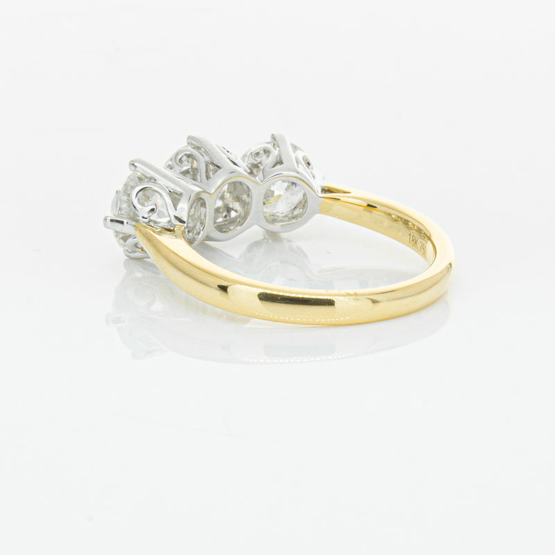18ct Yellow Gold 3.00ct Diamond Coronado Ring-Ring-Walker & Hall