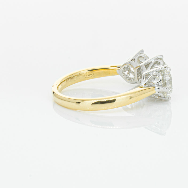 18ct Yellow Gold 3.00ct Diamond Coronado Ring-Ring-Walker & Hall