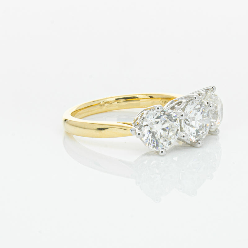 18ct Yellow Gold 3.00ct Diamond Coronado Ring-Ring-Walker & Hall