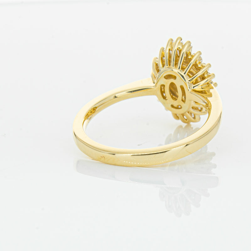 18ct Yellow Gold .16ct Yellow Diamond Kira Ring-Ring-Walker & Hall