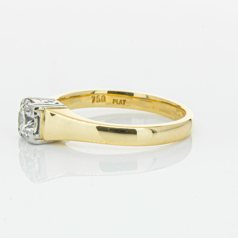 Deja Vu 18ct Yellow Gold .50ct Diamond Ring-Ring-Walker & Hall