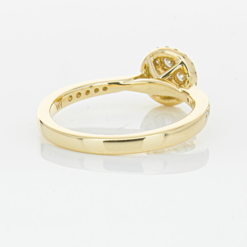14ct Yellow Gold .44ct Diamond Phoebe Ring-Ring-Walker & Hall