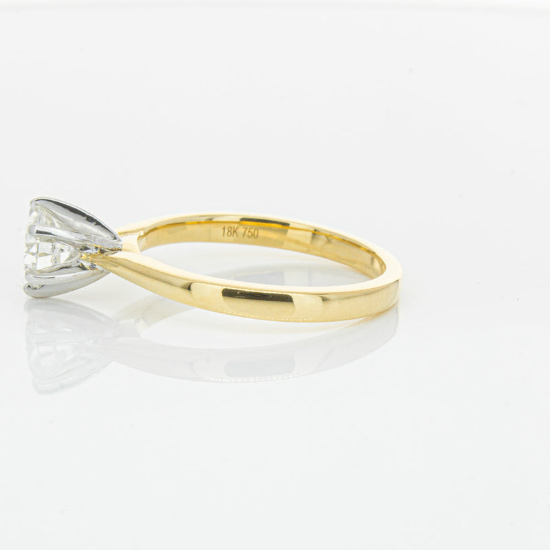 18ct Yellow Gold .71ct Diamond Capri Ring-Ring-Walker & Hall