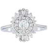18ct White Gold .30ct Diamond Kira Ring-Ring-Walker & Hall