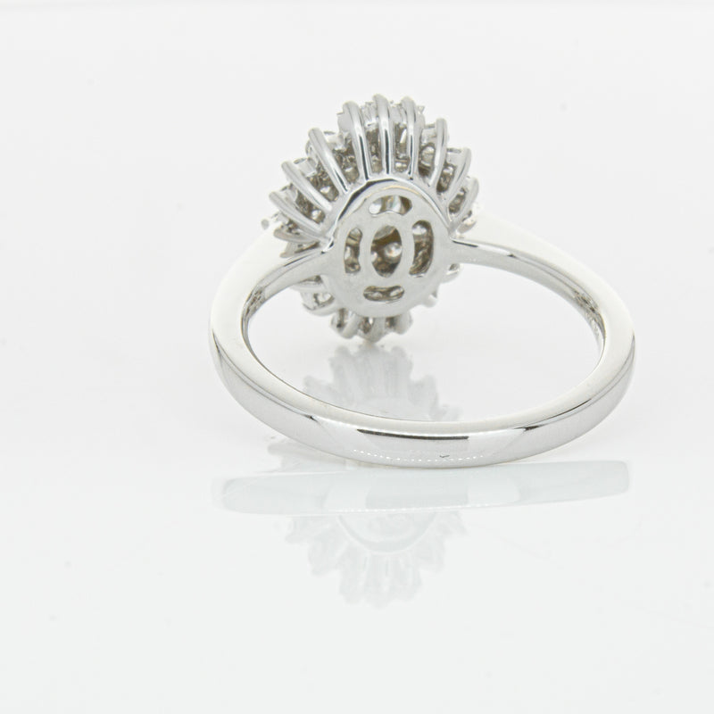 18ct White Gold .30ct Diamond Kira Ring-Ring-Walker & Hall